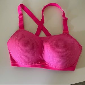 Pink Victoria’s Secret Sports bra